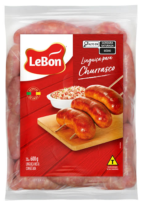 SALSICHAO LEBOM CHURRASCO 600G                    