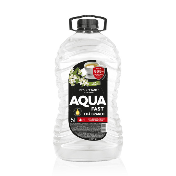 DESINFETANTE AQUA CHA BRANCO 5L                   