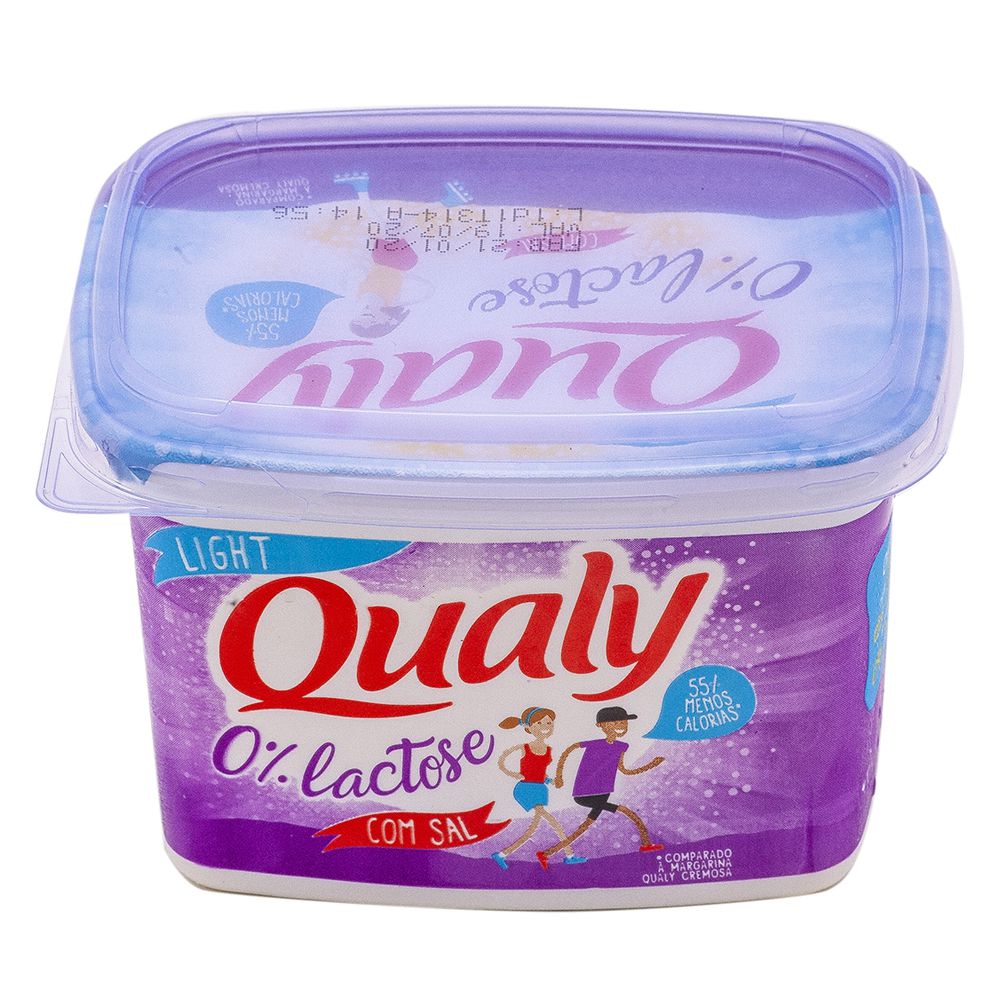 MARGARINA QUALY LIGHT LACTOSE 500G                