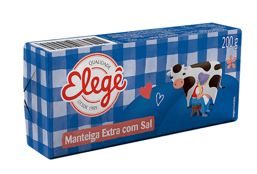 MANTEIGA ELEGE COM SAL 200GR                      