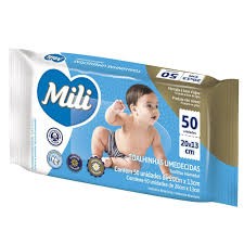TOALHAS UMEDEC MILI 50UN                          