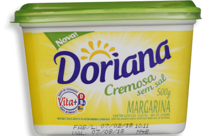 MARGARINA DORIANA SEM SAL 500G                    