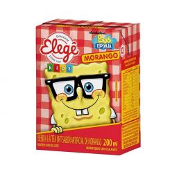 ACHOCOLATADO LIQ ELEGE MORANGO 200ML              